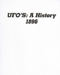 UFO's A History: 1896 aka The UFO Wave of 1896